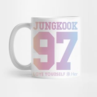 BTS (Bangtan Boys) LOVE YOURSELF 轉 'Her' Jungkook 97 Jersey Mug